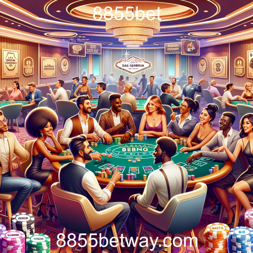 Explorando a Categoria de Suporte em Jogos na 8855bet